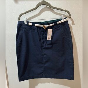 NWT Daughters of the Liberation skirt size 6 navy